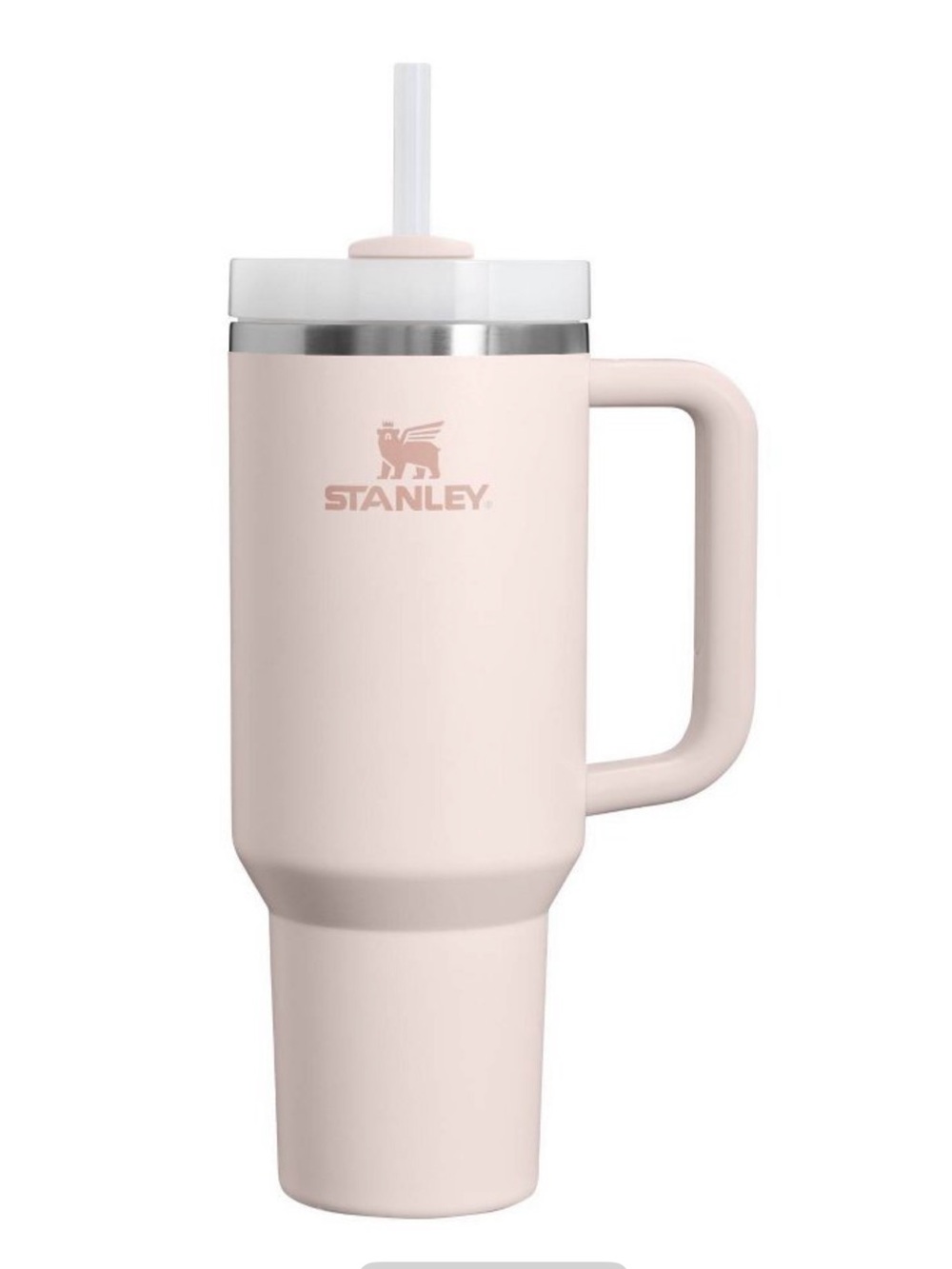 Stanley 40oz Stainless Steel H2.0 FlowState Quencher Tumbler Rose Quartz